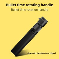 2'si 1 Arada Döndürülebilir Bullet Time Saplı Tripod Sehpası, Insta360 X5 X4Air X4 X3 X2 Aksiyon Kameralarıyla Uyumlu