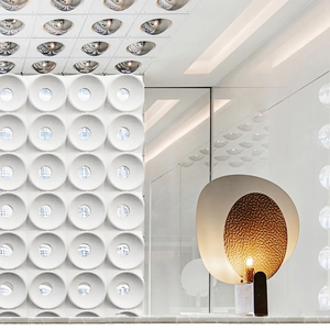 Moderno Triomphe PU pietra vuota mattoni leggeri pietra decorativa culturale per Hotel cemento armonia componenti di rotazione netto - Product Image 1