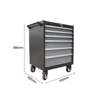 JF-U06 Atelier Outil Chariot avec 6 Tiroirs Armoire à Outils En Acier avec Roues Utilitaire Panier En Vente