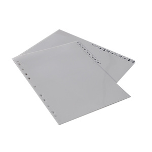 Nhựa PP tập tin Tab Divider A4 trang trí thẻ chỉ số thư mục 1 cái/PP túi văn phòng trường văn phòng phẩm chấp nhận biểu tượng tùy chỉnh - Product Image 6