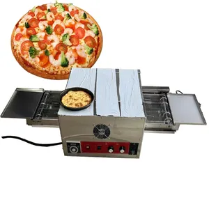 Hot air pizza oven crawler type pizza baking oven electric gas 12 inch 18 inch 32 inch pizza oven machine