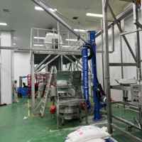 Lève-charge à tube à vide de 60 kg avec tête rotative à 360 degrés, palan à vide pour le levage de sacs, certifié CE