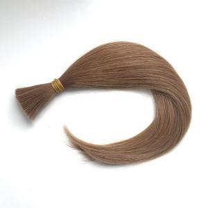 <span class=keywords><strong>Capelli</strong></span> Umani Morbidi e Setosi di Colore Marrone <span class=keywords><strong>Chiaro</strong></span> Emeda per Intrecciare Fai-da-Te - Product Image 3