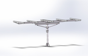 JIMMY New Arrival 2kw <span class=keywords><strong>4</strong></span>-tấm 12V 24V DC động cơ năng lượng mặt trời theo dõi hệ thống điều khiển bao gồm năng lượng mặt trời gắn khung - Product Image 5