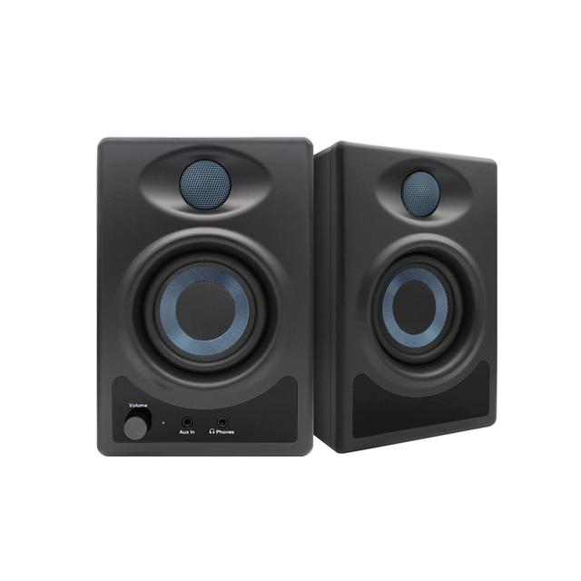 N-Audio A3BT Professional Recording 7.1 Channel 80Hz-20KHz Desktop Studio Monitor BT Audio for Podcasting Compact Active Speaker