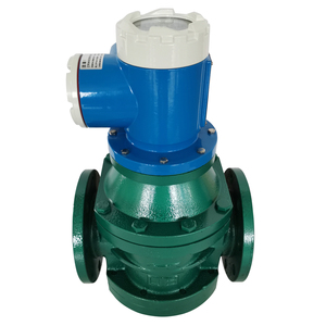 Jingjie OEMカスタマイズ可能キャストスチールオーバルギアフローメーターステンレススチールLCDディスプレイIP66防爆 +/-0.5% 精度 - Product Image 2