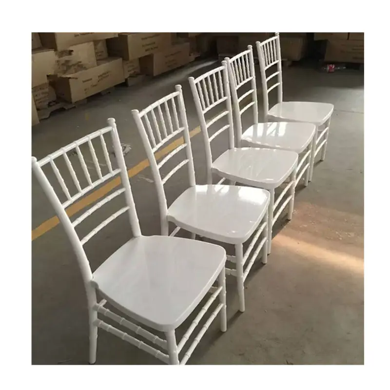 Colorful Cheap Hotel Furniture Party Event Dining Room Stackable Pp Plastic Chiavari Chair Tiffany dining Chair for wedding