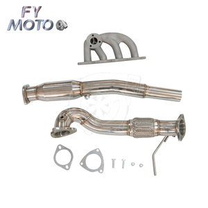 Per Audi S3 8P SEDILE TT 1 8T LEON <span class=keywords><strong>CUPRA</strong></span> R di Scarico Turbo con 200 cat Downpipe + collettore - Product Image 1