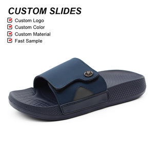 Sandalias Personalizadas OLICOM para Hombre con Logotipo, Cierre de Velcro Ajustable, Soporte de Arco, Suela Gruesa, Ortopédicas para Fascitis Plantar - Product Image 2