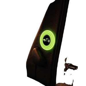 Adesivos Universais Luminosos Antichoque para Portas de Carro, Almofadas de Borracha de Silicone para Redução de Ruído e Proteção de Portas, Porta-Malas e Capô - Product Image 1