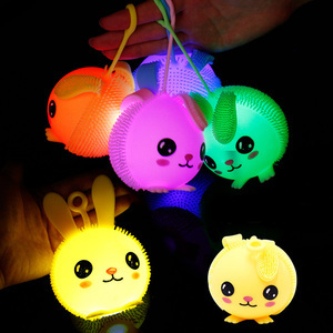 Giocattolo Creativo e Carino a Forma di Coniglietto Luminoso Colorato per Acquario - Product Image 4