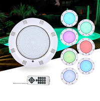 Lumière de piscine portable ABS+PC - Étanche IP68, LED RGB couleur, télécommande, lumière de piscine DC