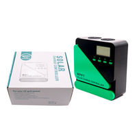 Régulateur de Charge Solaire MPPT 12V/24V 100A 200A avec Affichage LCD, Double Port USB, Contrôleur de Chauffe-eau, Mise à la Terre Négative