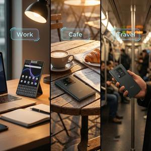 Nuevo Teléfono con Teclado Físico QWERTY 2026, 12GB 512GB, 4.5"+2\", Android 15, 5G, Octa-Core, Huella Dactilar, Unihertz Titan 2 - Product Image 6