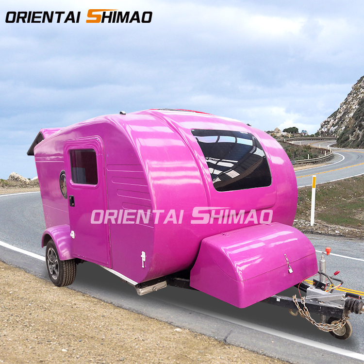 Mini Travel Towable RV caravan and