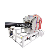 Máquina Extrusora de Tuberías de Agua Lluvia y Aguas Residuales de un Solo Tornillo con Motor PLC para Fabricación de Tuberías de HDPE, PE, PPR/PP