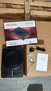 Pionner TS-WX012A, haut-parleur <span class=keywords><strong>de</strong></span> voiture <span class=keywords><strong>actif</strong></span> ultra-fin <span class=keywords><strong>de</strong></span> 10 pouces avec basses puissantes <span class=keywords><strong>de</strong></span> 4500 W, <span class=keywords><strong>caisson</strong></span> <span class=keywords><strong>de</strong></span> basses <span class=keywords><strong>actif</strong></span> pour voiture, haut-parleur audio pour voiture - Product Image 1