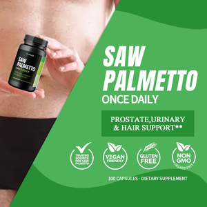 Supplément Saw Palmetto de logo privé de ventes directes d'usine, extrait et poudre de composé d'acides gras de capsule de palme de scie pour les hommes - Product Image 5