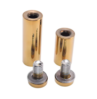 FAST Double Glazing Threaded Stainless Steel Hardened Steel Pins Customizable Length Diameter OEM/ODM Service Acrylic Wall