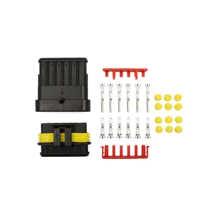 282108-1 und 282090-1 6 pin Super Seal amp tyco männlich-weibliche super dichtung automotive stecker