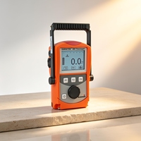 Détecteur de fuite de gaz SEWERIN VARIOTEC 460 Tracergas, boîtier orange robuste, haute sensibilité, instrument pour pipeline souterrain
