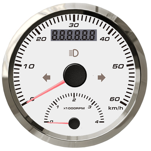 GPS <strong>Speedometer</strong> Tachometer 60km/h Speed Kph 4000 Rpm for ATV UTV GPS Blind Area Odometer Compensation - Product Image 2