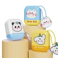 Porte-clés en plastique étanche en forme de poupée, impression UV, tampons nominatifs pour enfants, étiquettes de vêtements, loisirs créatifs pour enfants - Vente en gros Intoss