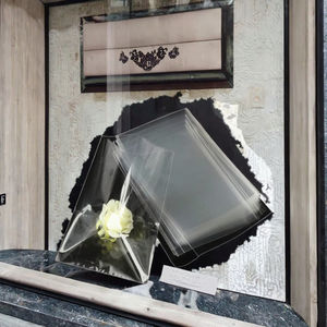 Sacs d'emballage rétractables transparents auto-adhésifs en BOPP 24*34cm pour pantalons et chaussures, impression en gravure sur plastique OPP, vente en gros - Product Image 3