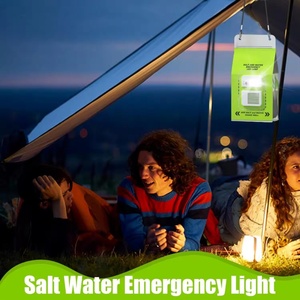 Productos respetuosos con el medio ambiente Lámparas de luces LED DE EMERGENCIA portátiles activadas con agua salada para acampar Desastre de emergencia - Product Image 6