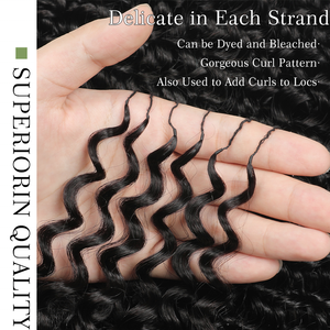 Invisibili senza nodi treccia crespo riccia intrecciata capelli umani crudi vergini vietnamiti per donne versatili - Product Image 3