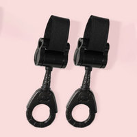 SUNNUO universel 360 degrés rotation bébé poussette crochets Clip sac à couches crochets suspendus pour accessoires produits
