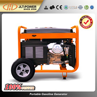 Zuverlässige 110V/220V/380V 4-Takt-Qualität 1KW/2KW/3KW/5KW/6KW Rückstoß 24V luftgekühlter 50Hz AC Benzin/LPG-Generator