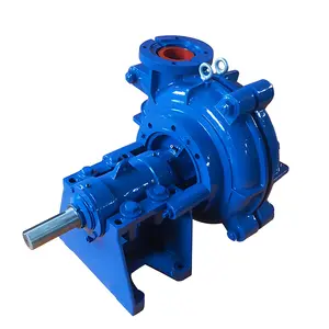 Heavy Duty 4 inch discharge anti abrasion single stage centrifugal solid sand coal mining horizontal slurry pump