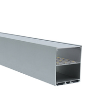 Profilé en aluminium 6063-T5 pour bandes LED, décorations, service de découpe LS-109
