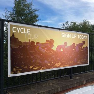 ป้ายโฆษณากลางแจ้งขายส่ง ป้ายไวนิลแบบยืดหยุ่น พีวีซี ตาข่าย พิมพ์ดิจิทัลตามสั่ง - Product Image 4