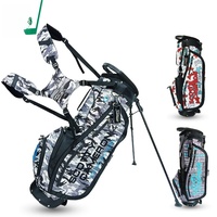 Bolsa de Golf Premium con Soporte Multifuncional para Palos, Ligera y Resistente, para Hombres y Mujeres, para el Campo y Viajes