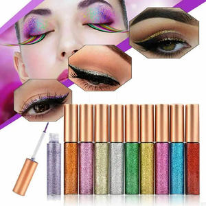 Cosmétiques de maquillage OEM, <span class=keywords><strong>eye</strong></span>-<span class=keywords><strong>liner</strong></span> liquide pailleté, <span class=keywords><strong>fard</strong></span> à paupières brillant, <span class=keywords><strong>fard</strong></span> à paupières liquide pailleté imperméable - Product Image 5