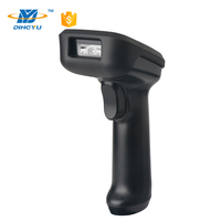 Lecteur de codes-barres sans fil CCD 1D portable DYscan pour la logistique avec 300 lectures/secondes, interfaces USB/COM/PS/2, modes de numérisation multiples