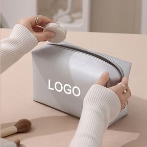 Siy1310 Custom Makeup Portable Pu Leather Waterproof Toiletry <b>Pouch</b> Travel <b>Make</b> <b>up</b> Brush Cosmetic Bag for Women - Product Image 1