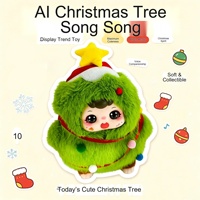 Robot en peluche IA interactif avec musique et contrôle vocal/à distance - Cadeau éducatif et divertissant pour Noël et anniversaire