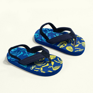 Infradito in EVA con stampa floreale unisex per bambine - <span class=keywords><strong>Sandali</strong></span> estivi leggeri <span class=keywords><strong>da</strong></span> <span class=keywords><strong>spiaggia</strong></span> con suola antiscivolo - Product Image 3
