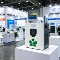 Station d'alimentation solaire portable 1 kWh, 0,5 kW, onde sinusoïdale pure, batterie LiFePO4 intégrée pour utilisation hors réseau à domicile