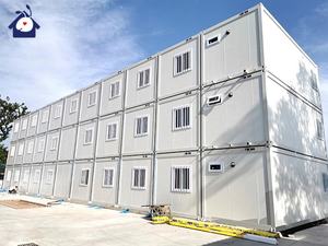 ภาชนะที่ถอดออกได้สำหรับบ้านห้องน้ำสำนักงานภาชนะ20FT แบบแยกส่วนทำจากเหล็ก - Product Image 3