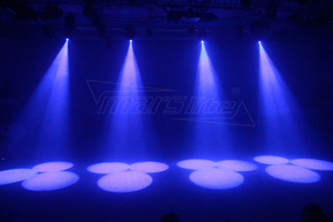 Marslite Disco DJ ánh sáng sân khấu 100W DMX Mini gobo chiếu tại chỗ dẫn chùm di chuyển đầu cho thiết bị sân khấu thiết lập - Product Image 5