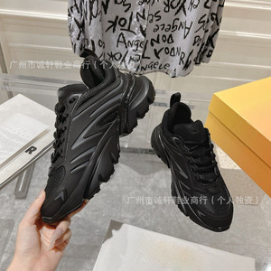 Zapatos Deportivos de Plataforma con Cordones y Punta Redonda, Estilo Clásico, Color Brillante, Ligeros, para Hombre y Mujer, Modelo B44 - Product Image 4