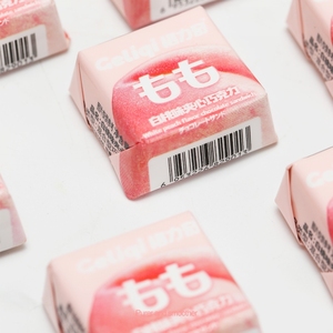 Geliqi Sandwich Chocolate Chip Galletas White Chip Cubes Candy White Peach Sabor Snacks - Product Image 3
