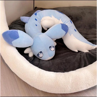 En gros Peluches Dizzy Weasel Blue Phantom Beast Palu, Poupée coussin super douce avec rembourrage en coton PP, Anti-stress, Produit dérivé de jeu