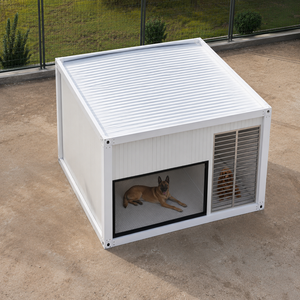 Vente en gros de chenil modulaire préfabriqué, maison d'hôtes pour animaux, conteneur extérieur, hôtel pour animaux, <span class=keywords><strong>abri</strong></span> portable isolé pour animaux - Product Image 6