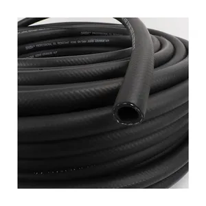 Plug-in cấp nước cao su ống vải đen cao su ống sợi dệt không khí nước cao su ống 3/4 inch