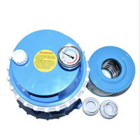 Réservoir de filtration ABS haute capacité multi-tailles 5 microns avec manomètre de précision pour piscine enterrée – Garantie 1 an